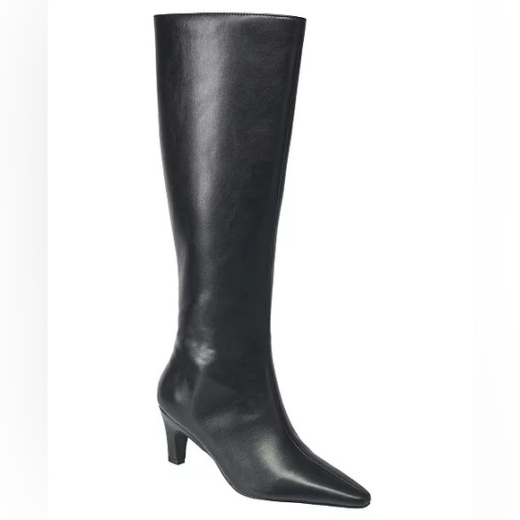French Connection Shoes - NIB French Connection Black Tall Boots “Becky”